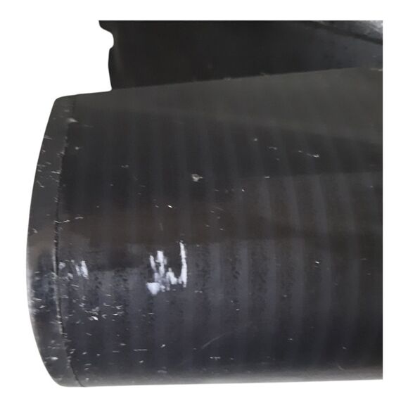 Express Black Ankle Boots with Gold Accents - Picture 4 of 4